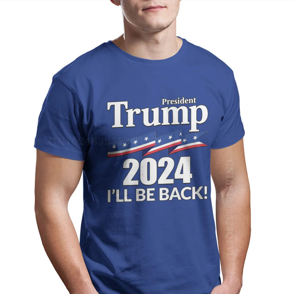 I'lL BE BACK Trump 2024 t-shirt
