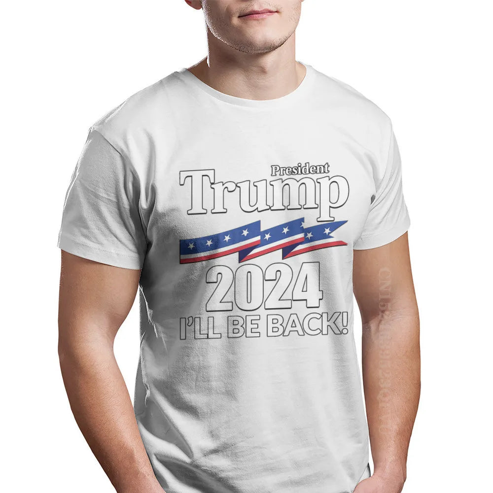 I'lL BE BACK Trump 2024 t-shirt