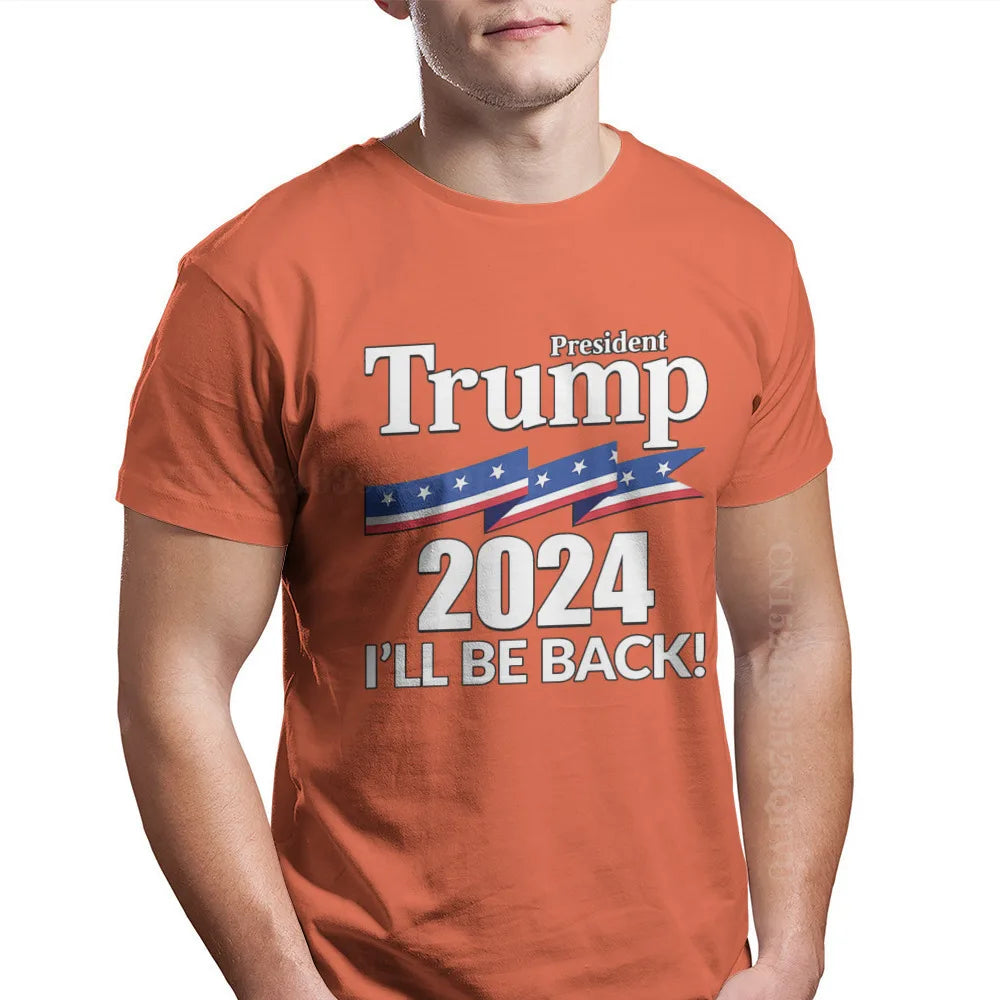 I'lL BE BACK Trump 2024 t-shirt