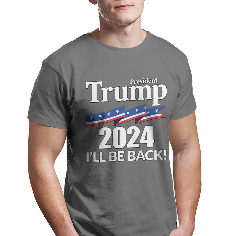 I'lL BE BACK Trump 2024 t-shirt