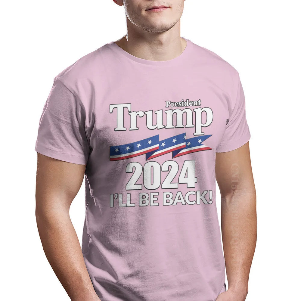 I'lL BE BACK Trump 2024 t-shirt
